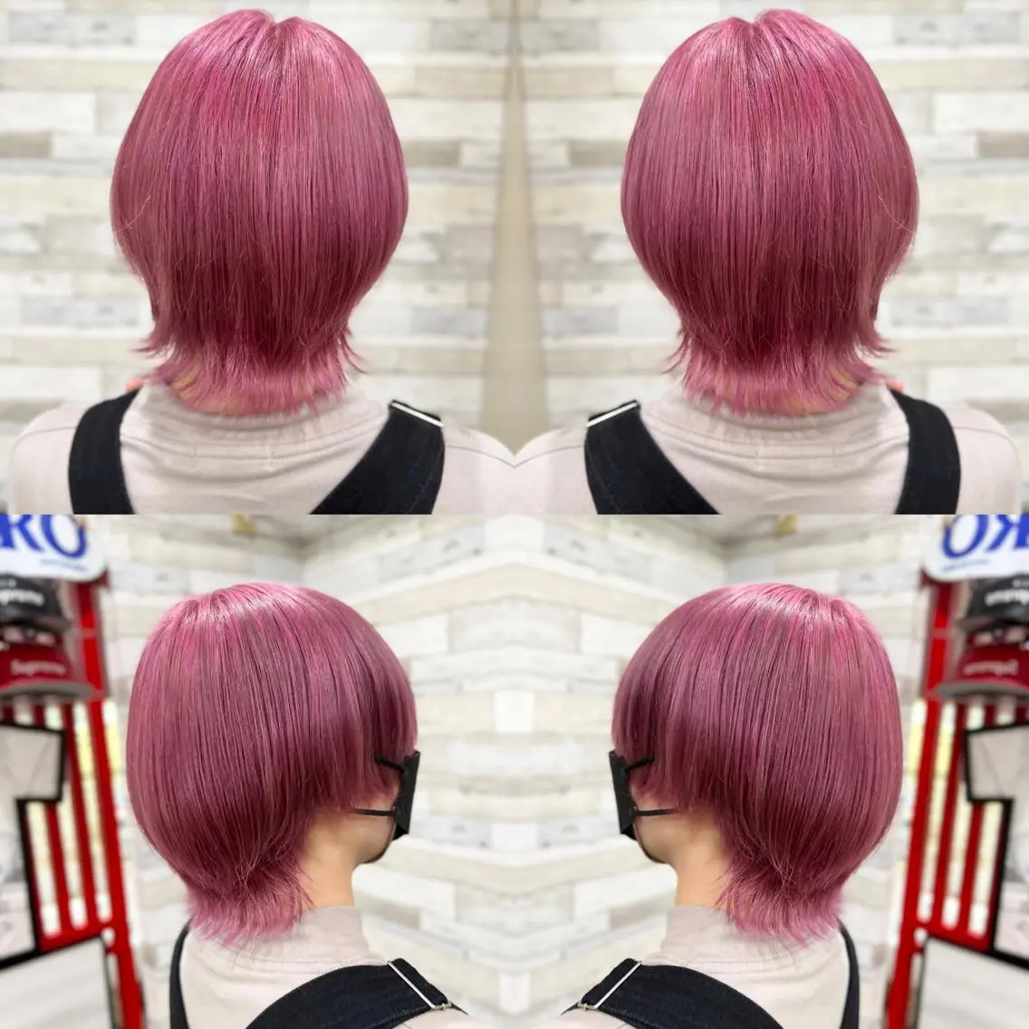 ショート カラー ヘアカラー トリートメント ✨️眉毛、派手髪、 ハイトーンShinの眉毛・アイブロウイメージ