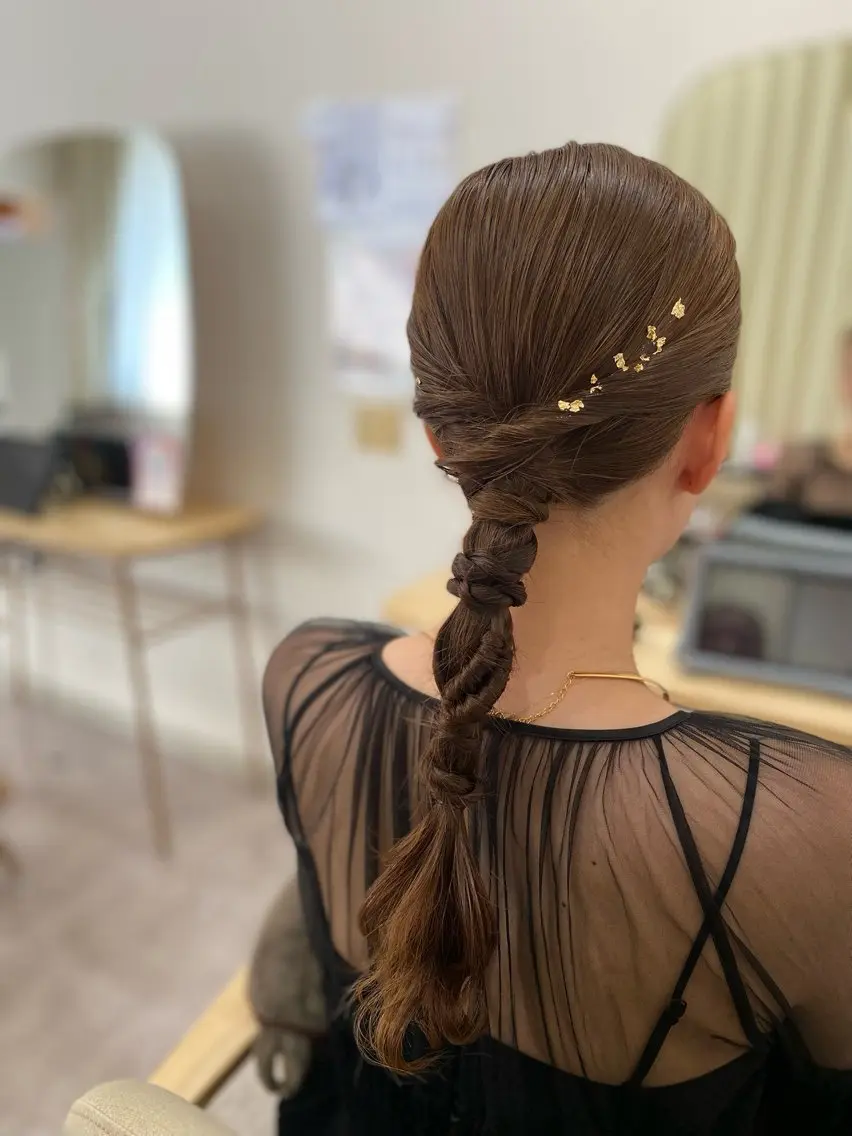 セミロング ヘアアレンジ ヘアセット ◤ Jammin.◢ Mizuho.のヘアスタイル