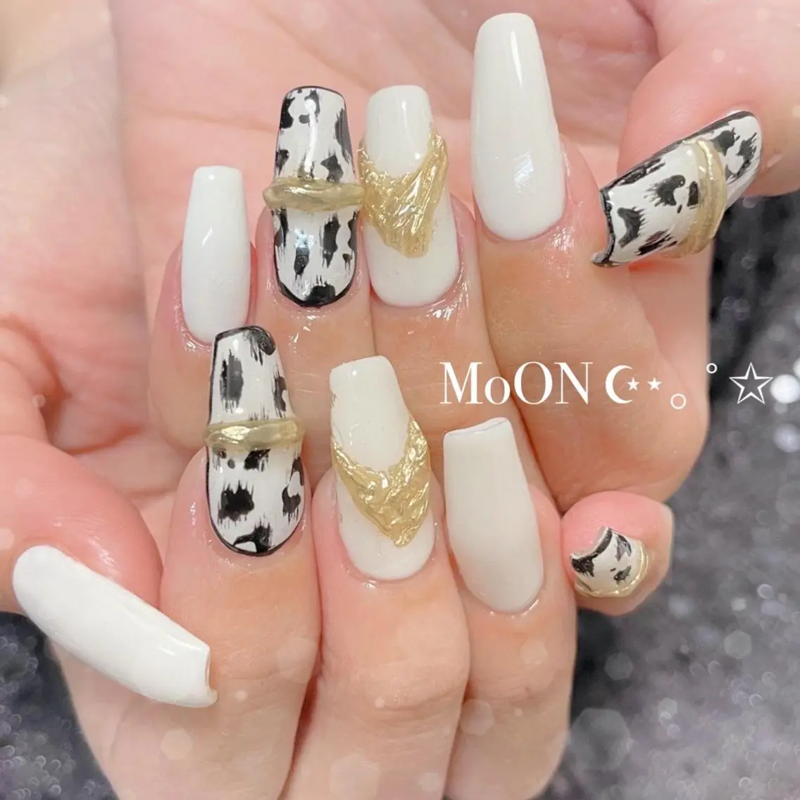 ネイル ハンドネイル ハンドケア MoON...❤︎ MeGuのネイルデザイン