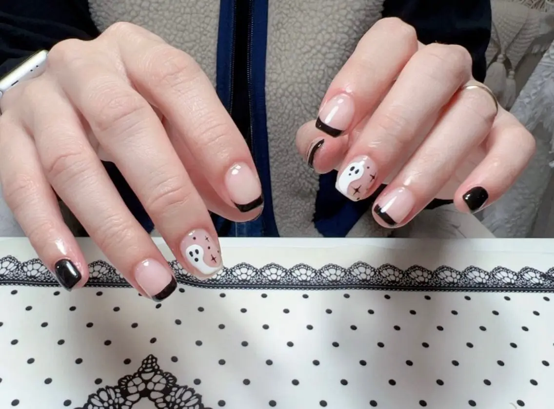 ネイル ハロウィン ハンドネイル ハンドケア Nail Jolieのネイルデザイン