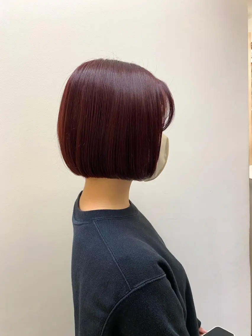 カラー ヘアカラー TEMIL HAIR 彩香のヘアスタイル