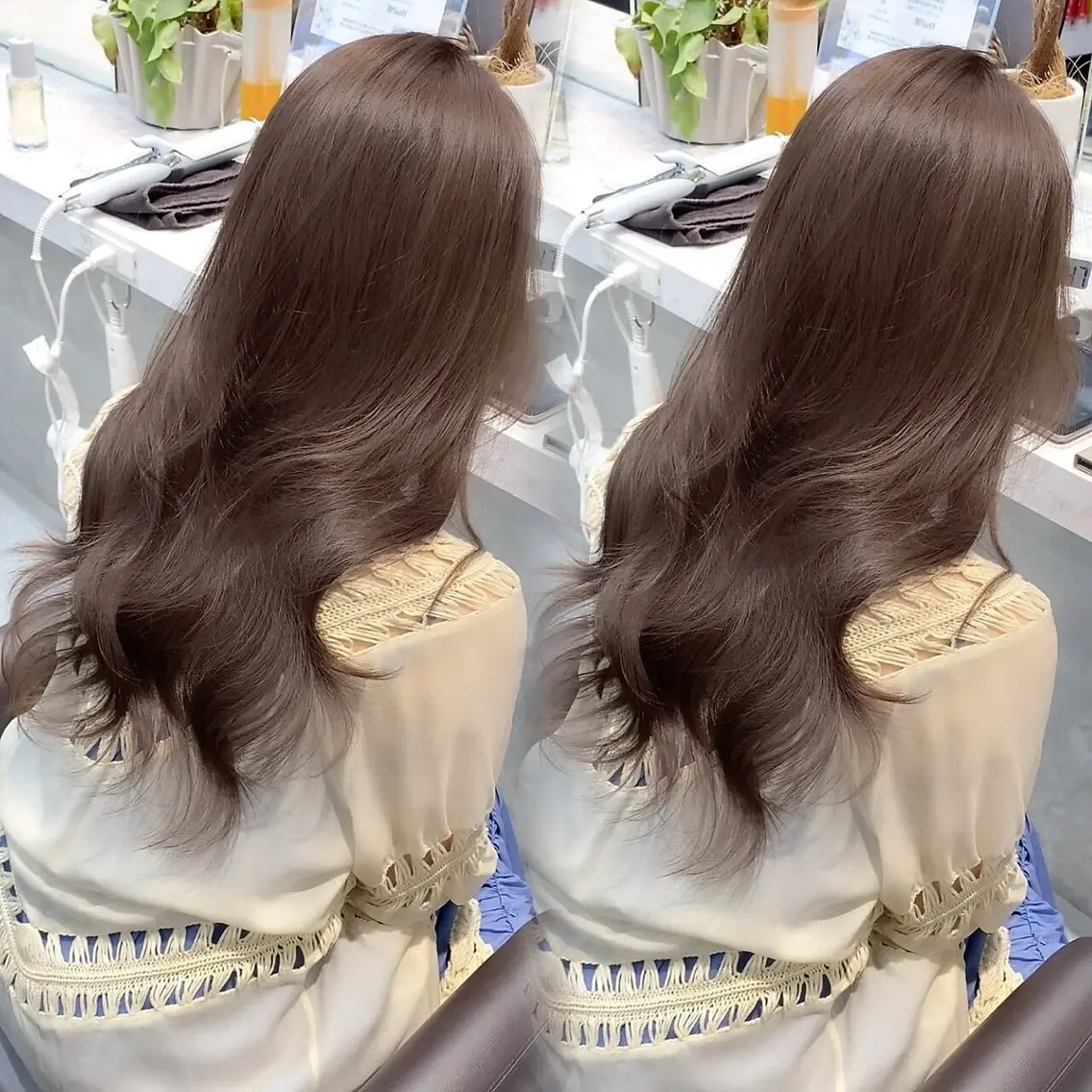 ロング カット ヘアカラー トリートメント 艶髪レイヤーの匠✂️ 錦糸町佐藤店長のヘアスタイル