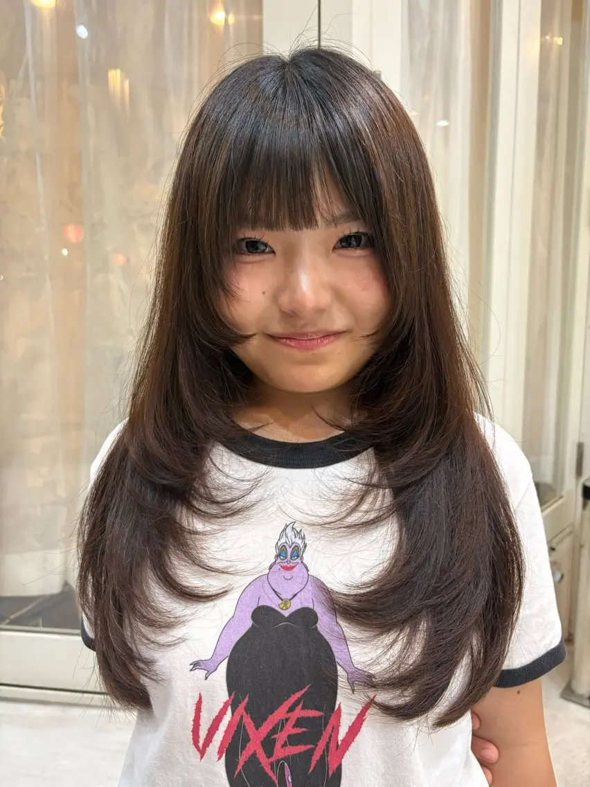 ロング こころ🎀/ ボブ、透明感カラーのヘアスタイル