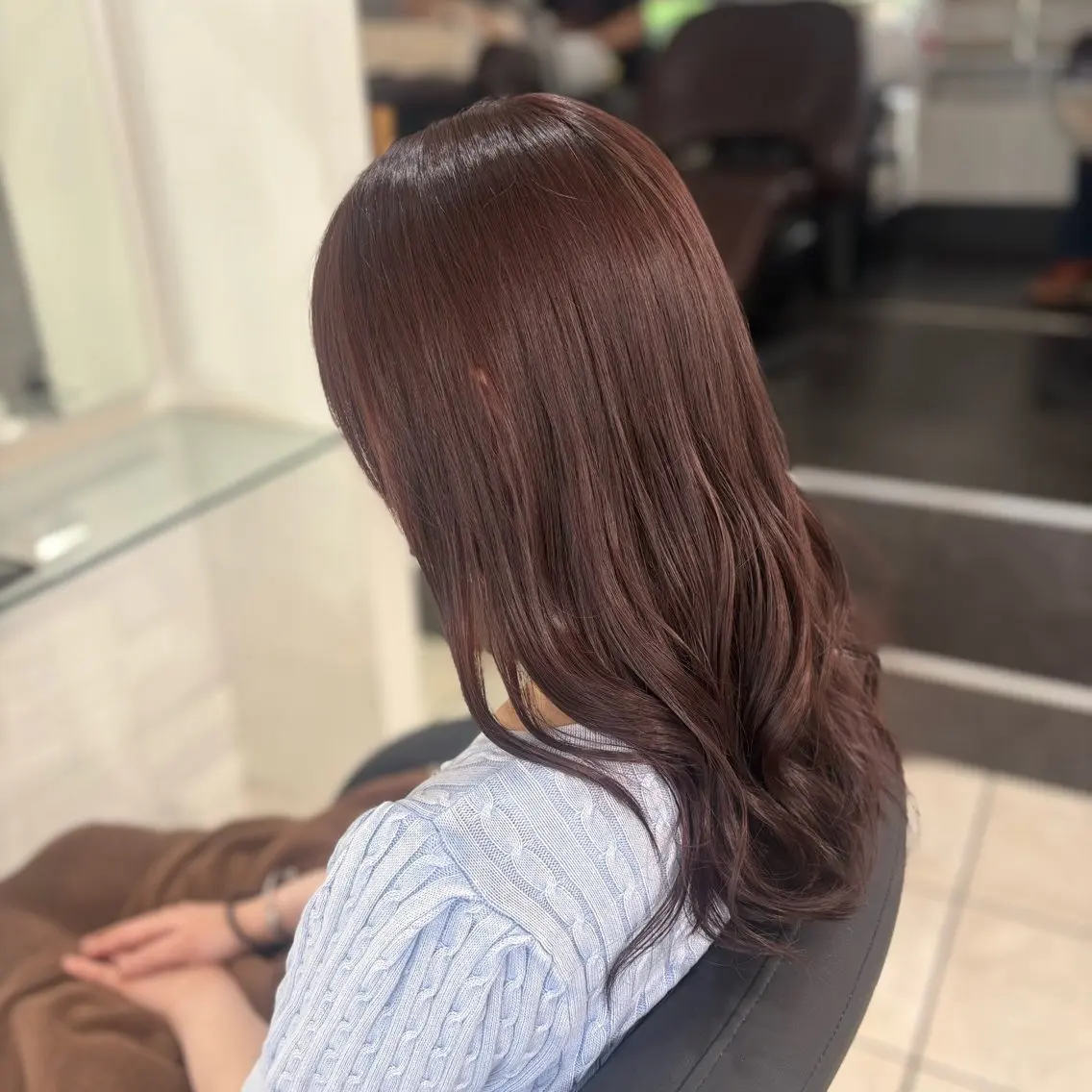セミロング カラー カット ヘアカラー トリートメント MASUMI /二子玉川美容室のヘアスタイル