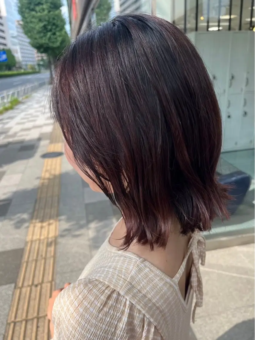 似合わせカット➕カラー🧡の写真