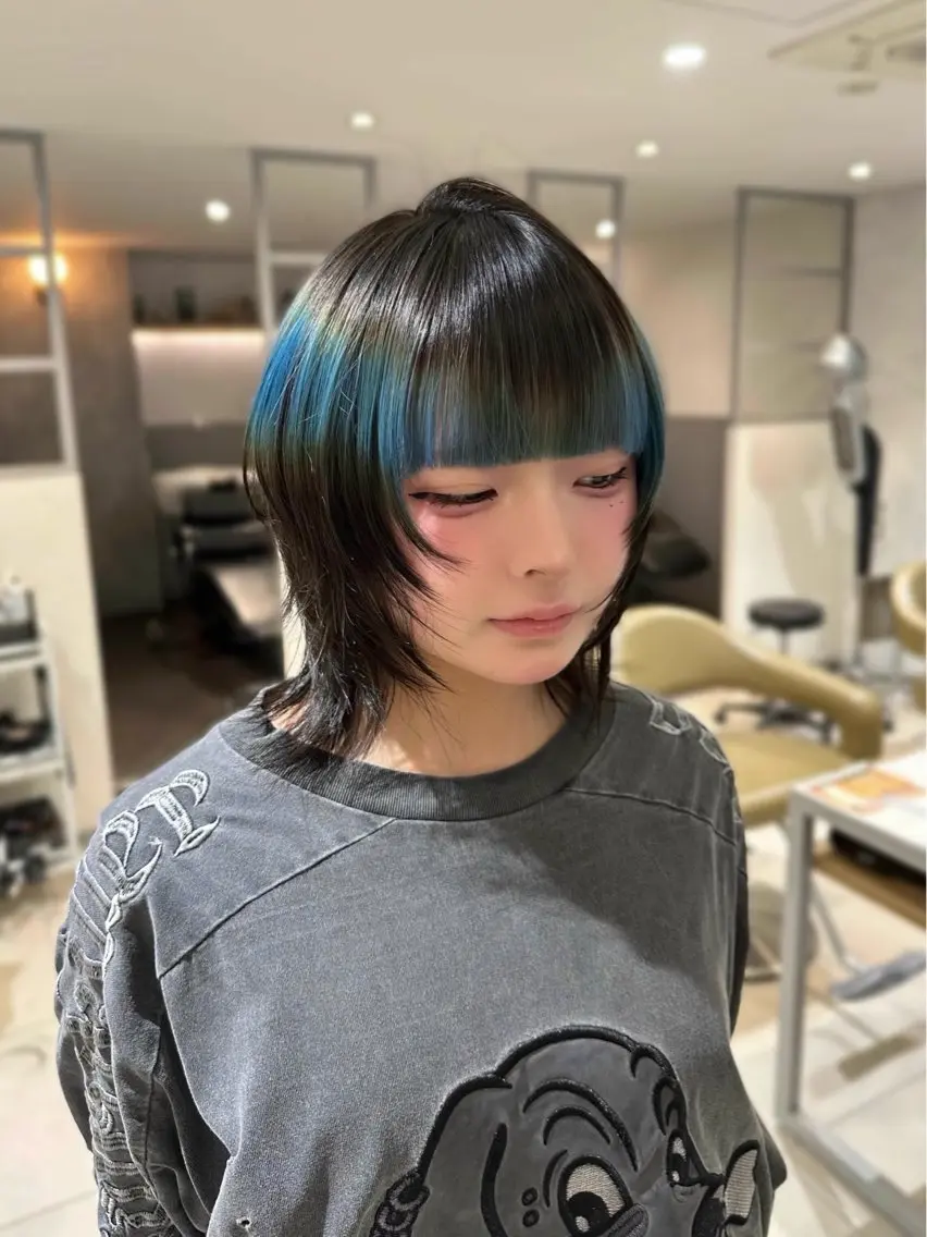 ショート ヘアカラー トリートメント 🎀LUNA🎀 レイヤーカット/艶髪のヘアスタイル