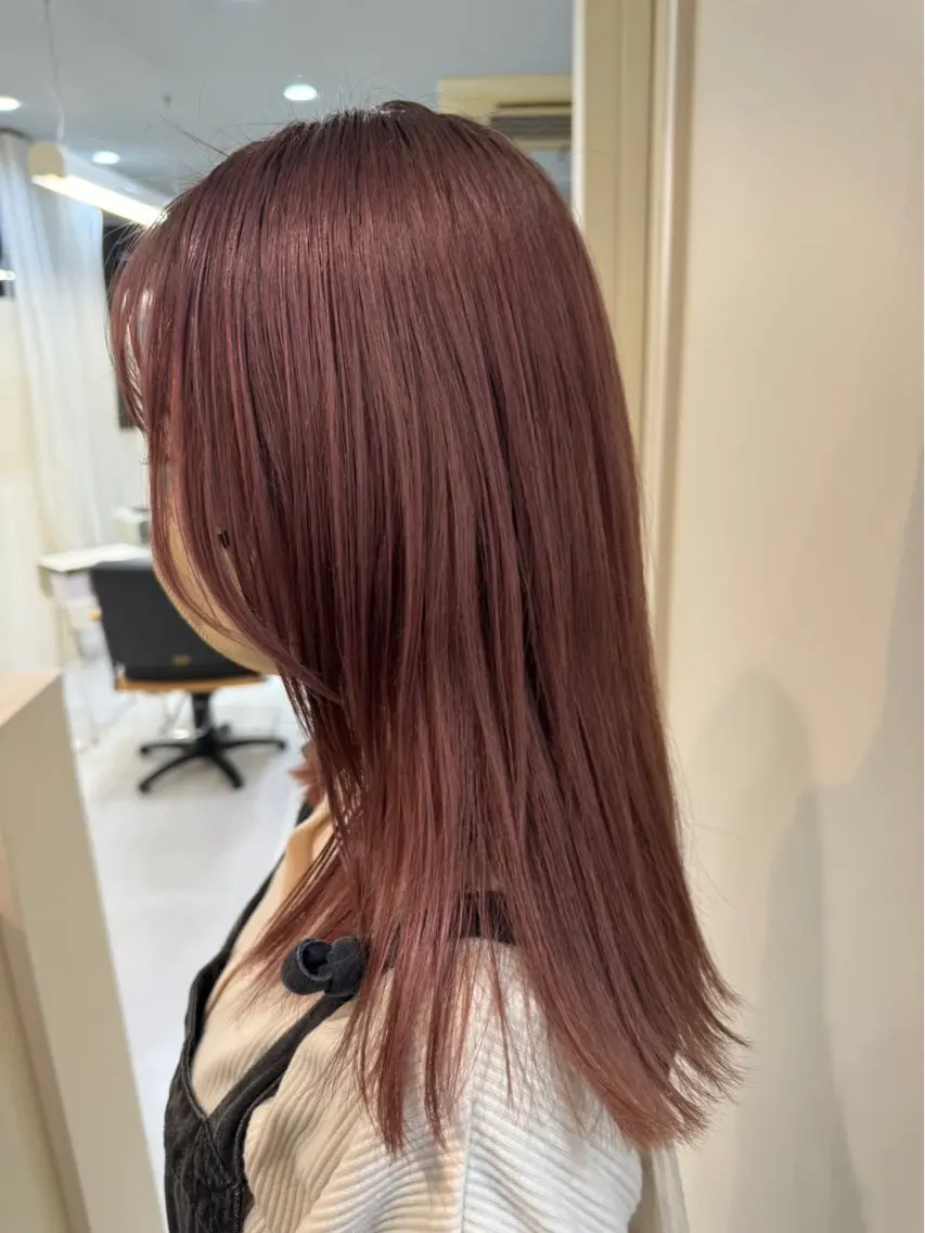 カラー jiji /北四番丁 押切瑠奈のヘアスタイル