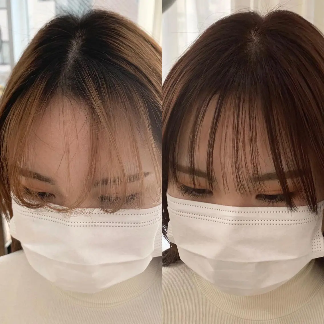 ロング カラー パーマ ヘアアレンジ メンズ キッズ ネイル マツエク・マツパ アイブロウ 似合せレイヤー/ 柔らか透明感カラーのヘアスタイル