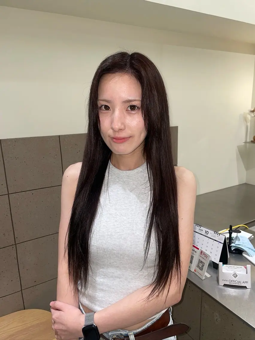 ロング カラー ヘアカラー JURI /HUIのヘアスタイル