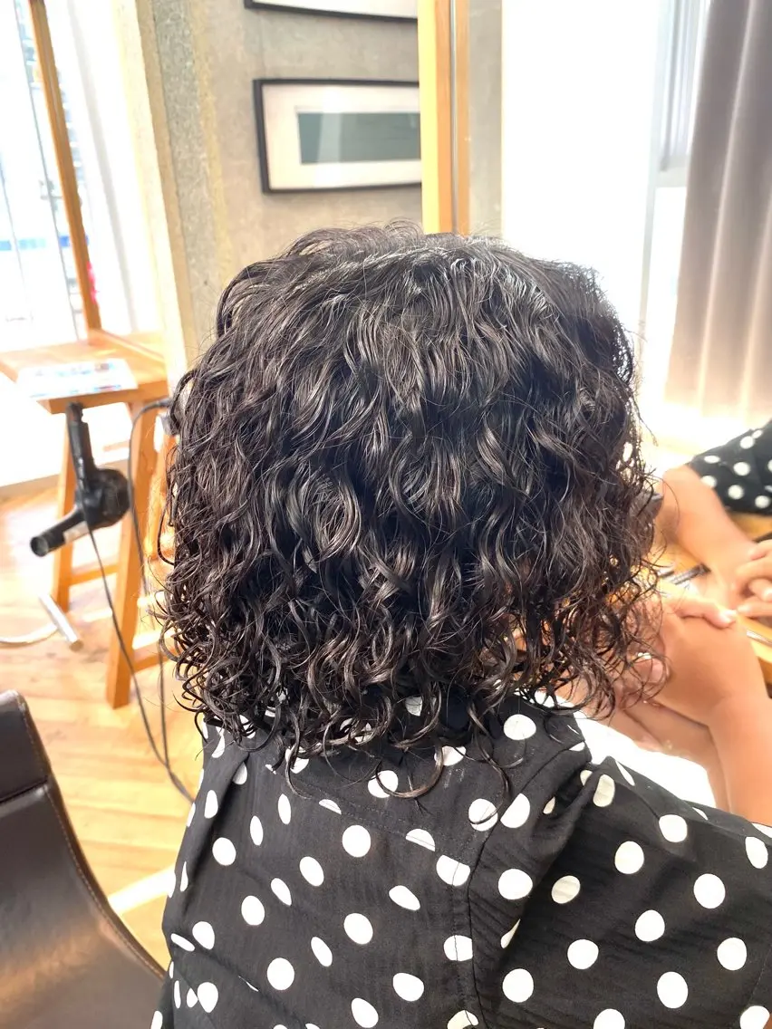 パーマ メンズ カット パーマ トリートメント 💎レイヤーカット× 髪質改善💎後藤陸のヘアスタイル