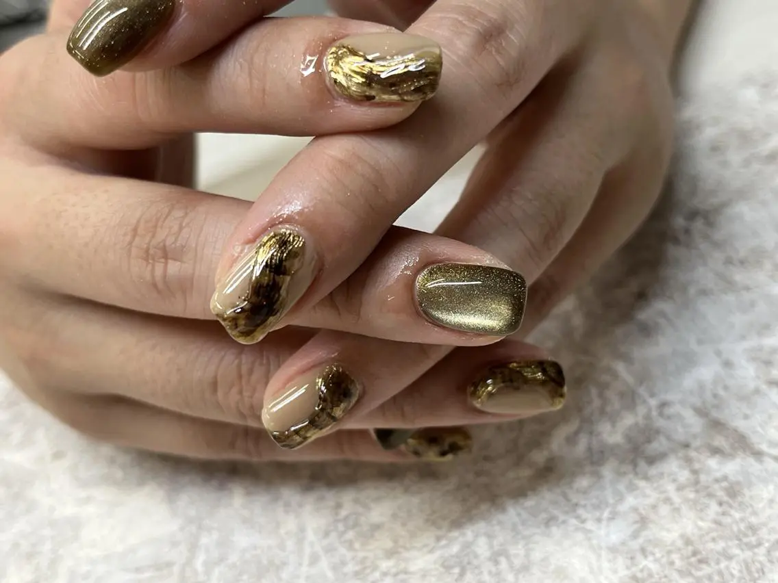 ネイル ニュアンスネイル ハンドネイル ベターネイル 浅草橋のネイルデザイン