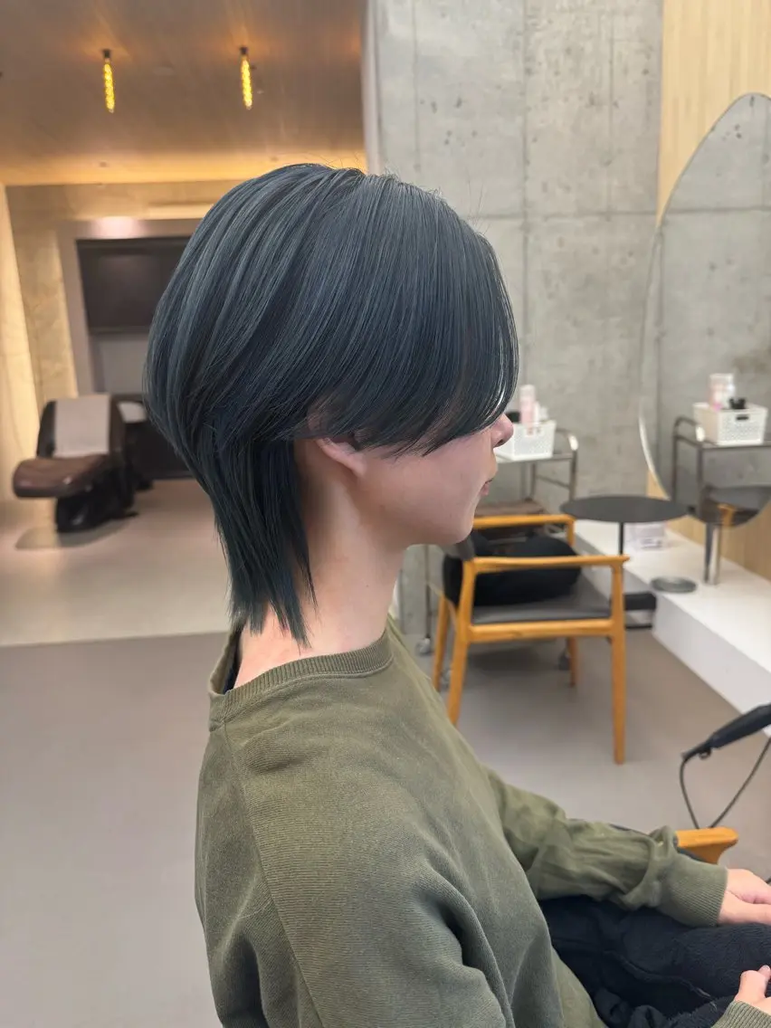 ショート カラー ブルーカラー ブルージュ カット ヘアカラー トリートメント 【髪質改善】 kasumi🌷🌷のヘアスタイル