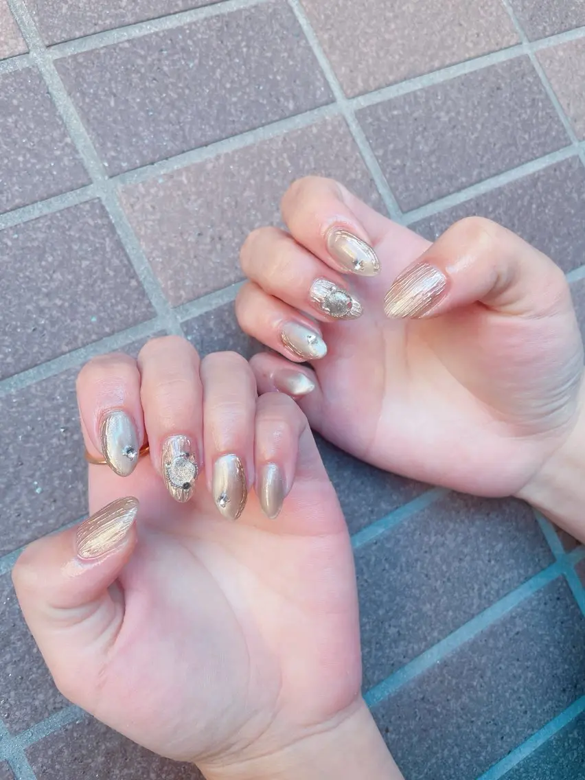ネイル ワンホンネイル 💫ゆか_ Nailartistのネイルデザイン