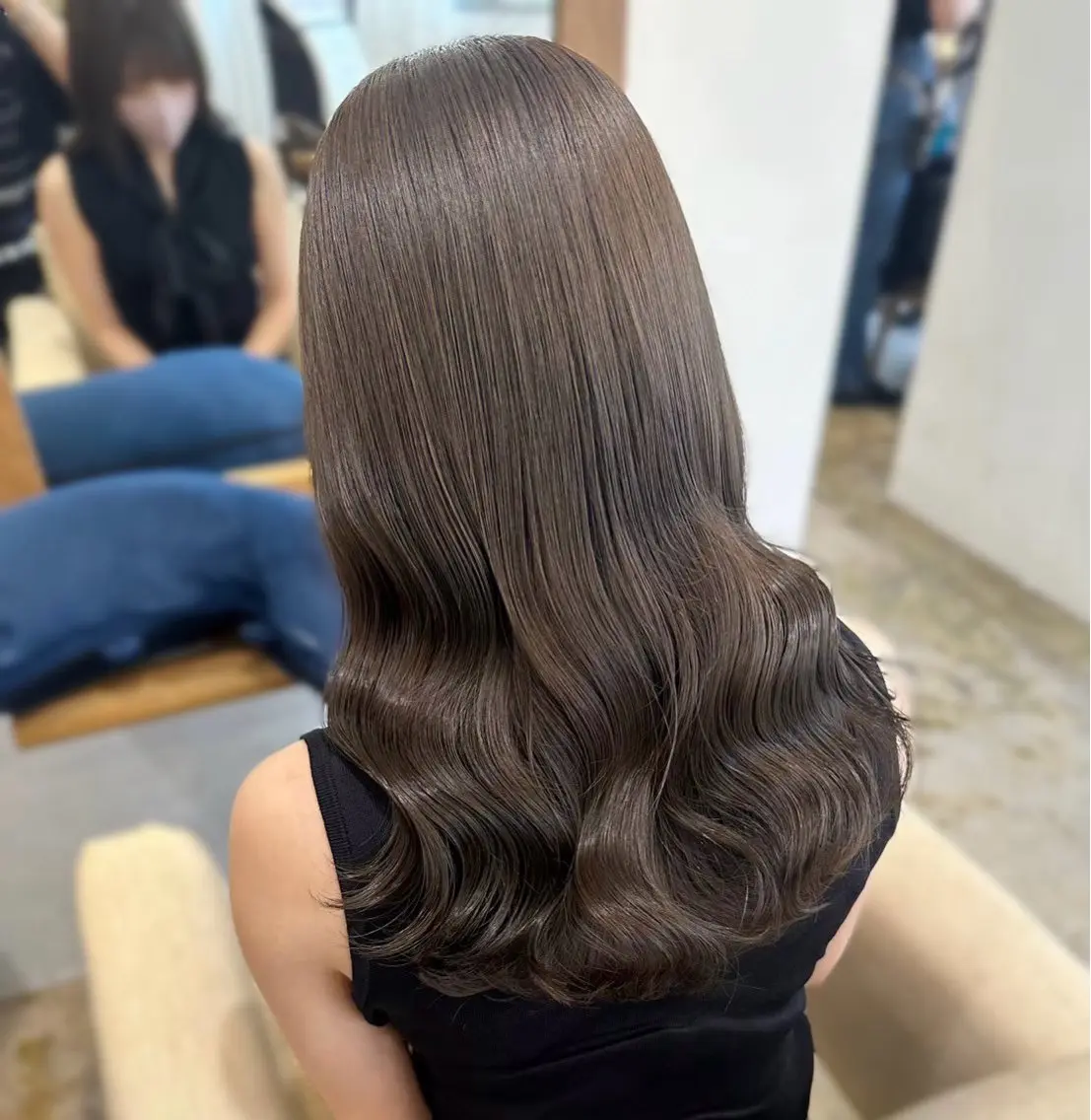 ミディアム カラー Defi♡ ayanoのヘアスタイル