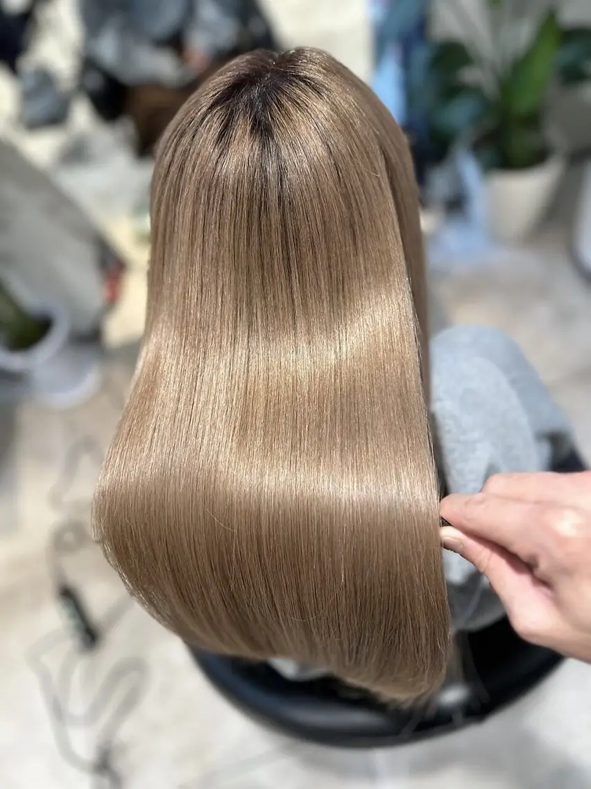 ロング パーマ 縮毛矯正 トリートメント 美髪矯正🫧艶髪特化 🫧関口太郎のヘアスタイル