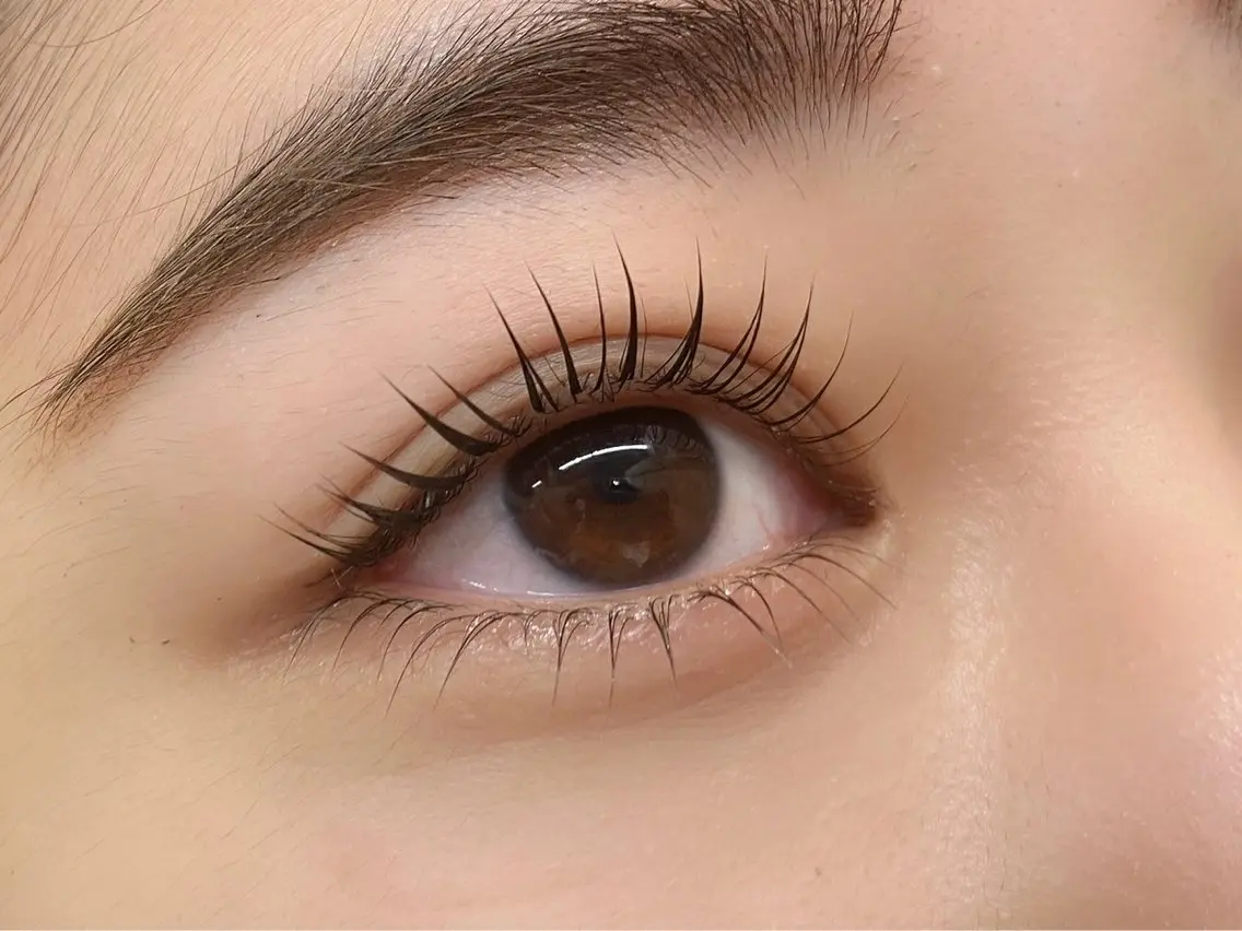 【マスカラパーマ💎】しっかり上がる韓国式まつ毛パーマorパリジェンヌ💄3種のケア付き⭐️の写真