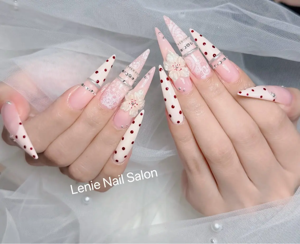 ネイル アートネイル 韓国ネイル 持ち込み ワンホンネイル ハンドネイル Lenie Nail Salonのネイルデザイン