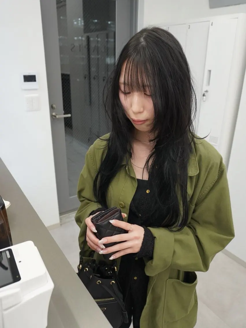 ロング カット ヘアカラー エクステ 谷村 龍之輔のヘアスタイル
