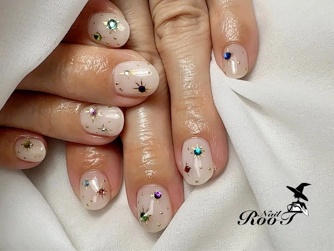 ネイル ミラーネイル ハンドネイル RooT Nailのネイルデザイン