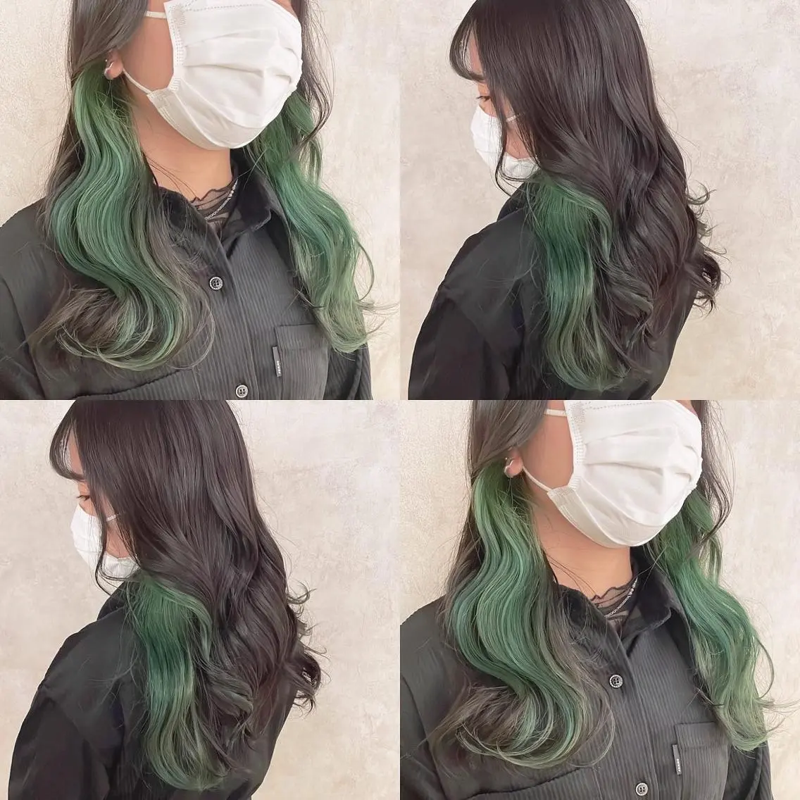 カラー ブリーチ ヘアカラー トリートメント 渋谷:インナーカラー ／🍒エリカ🍒のヘアスタイル