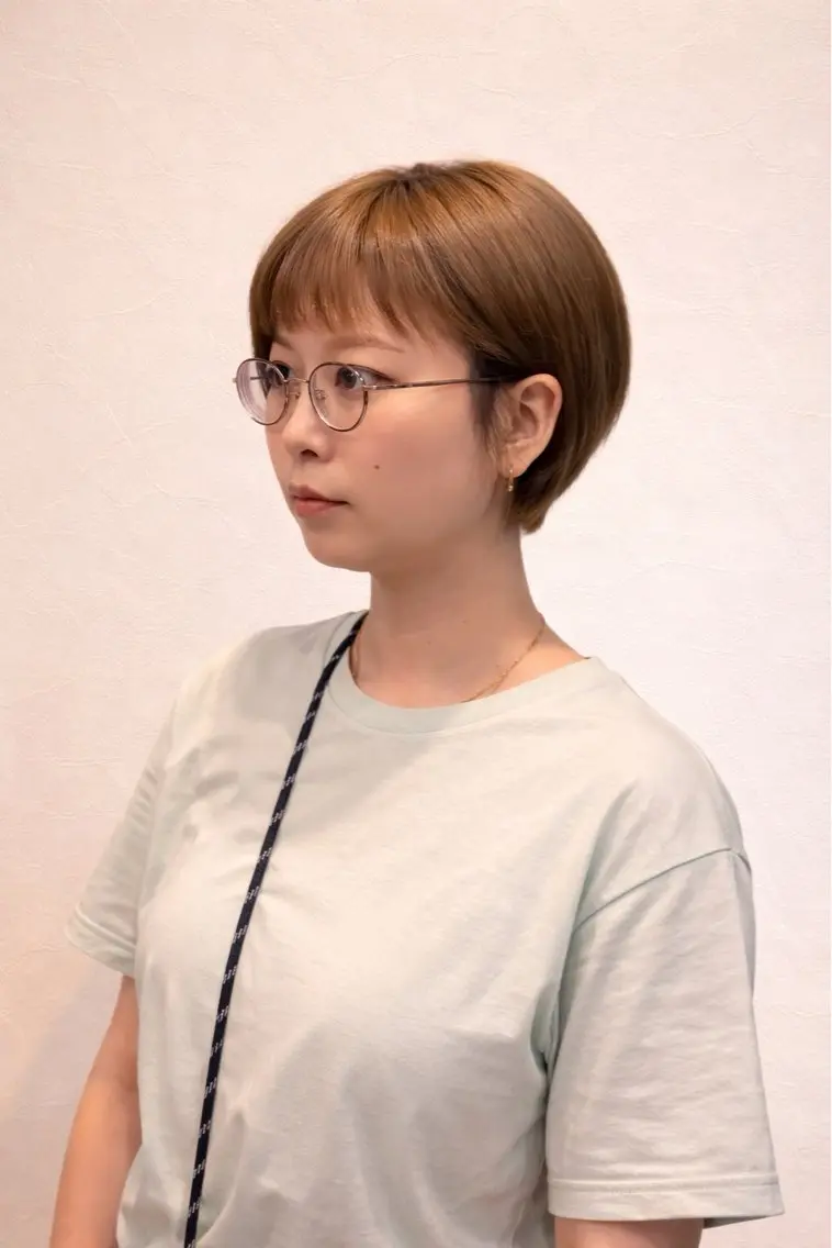 ショート ショートヘア カット 白崎 龍神のヘアスタイル