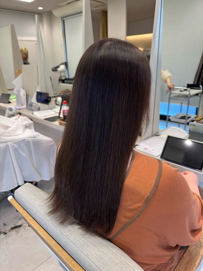 ロング カラー ヘアカラー CRECE💫永尾 胡桃のヘアスタイル