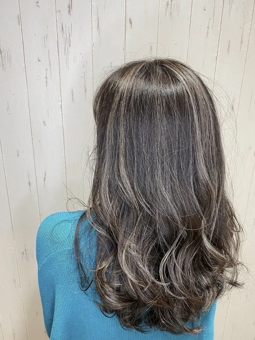 セミロング 似合わせカット✨/ EARTH森町長尾のヘアスタイル