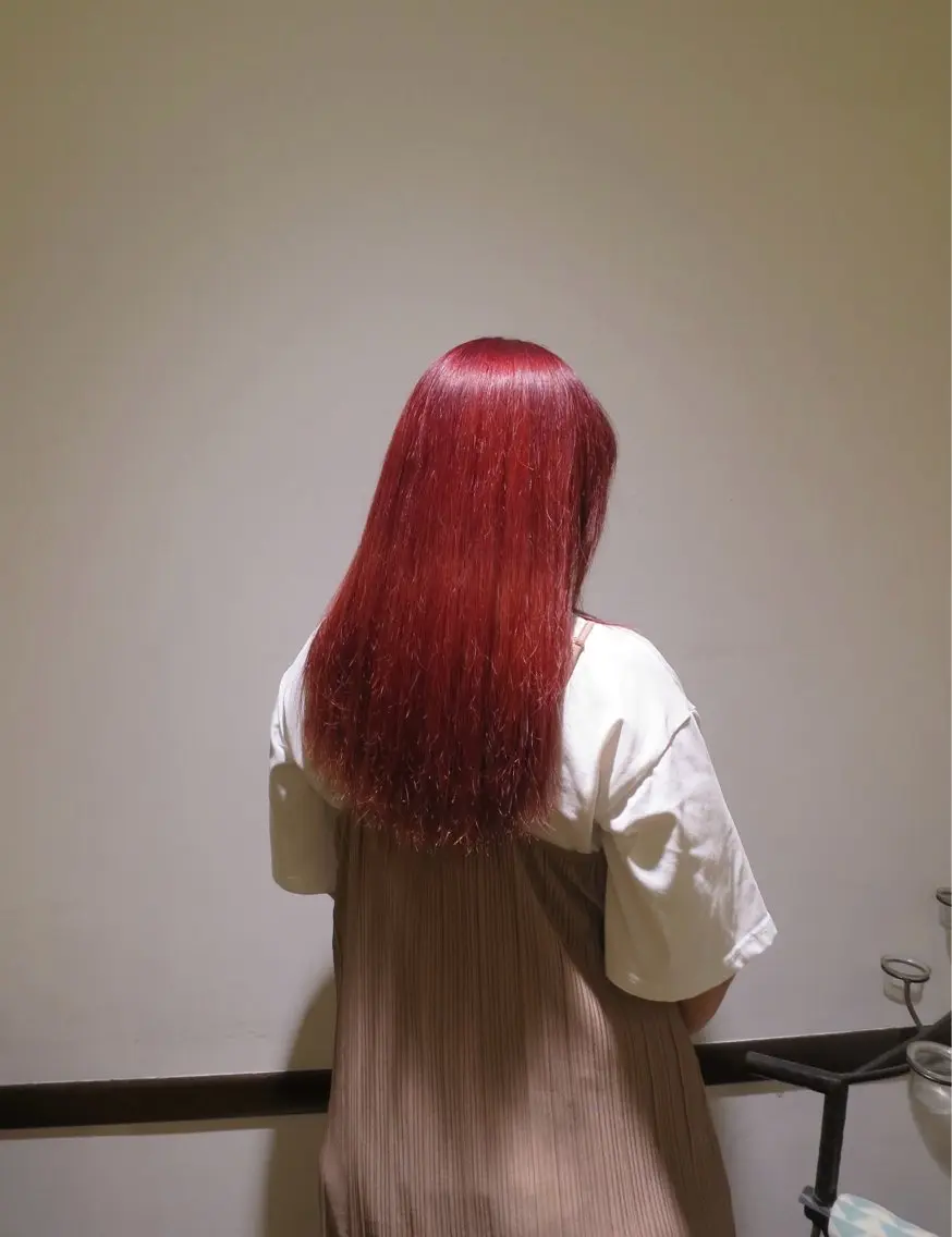 カラー 城田 萌子のヘアスタイル