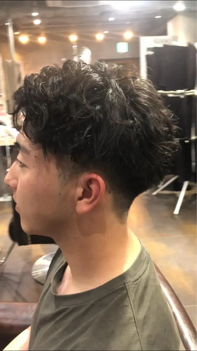💎メンズカット➕パーマ💎土日祝日は+1100円の写真