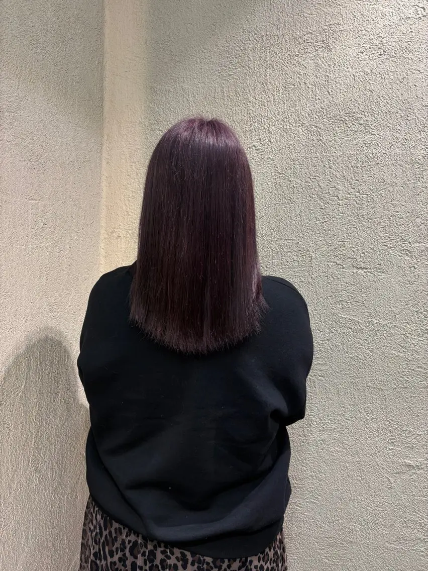 カラー ベージュカラー ブリーチ 透明感カラー 透明感カラー/川越 心羽のヘアスタイル