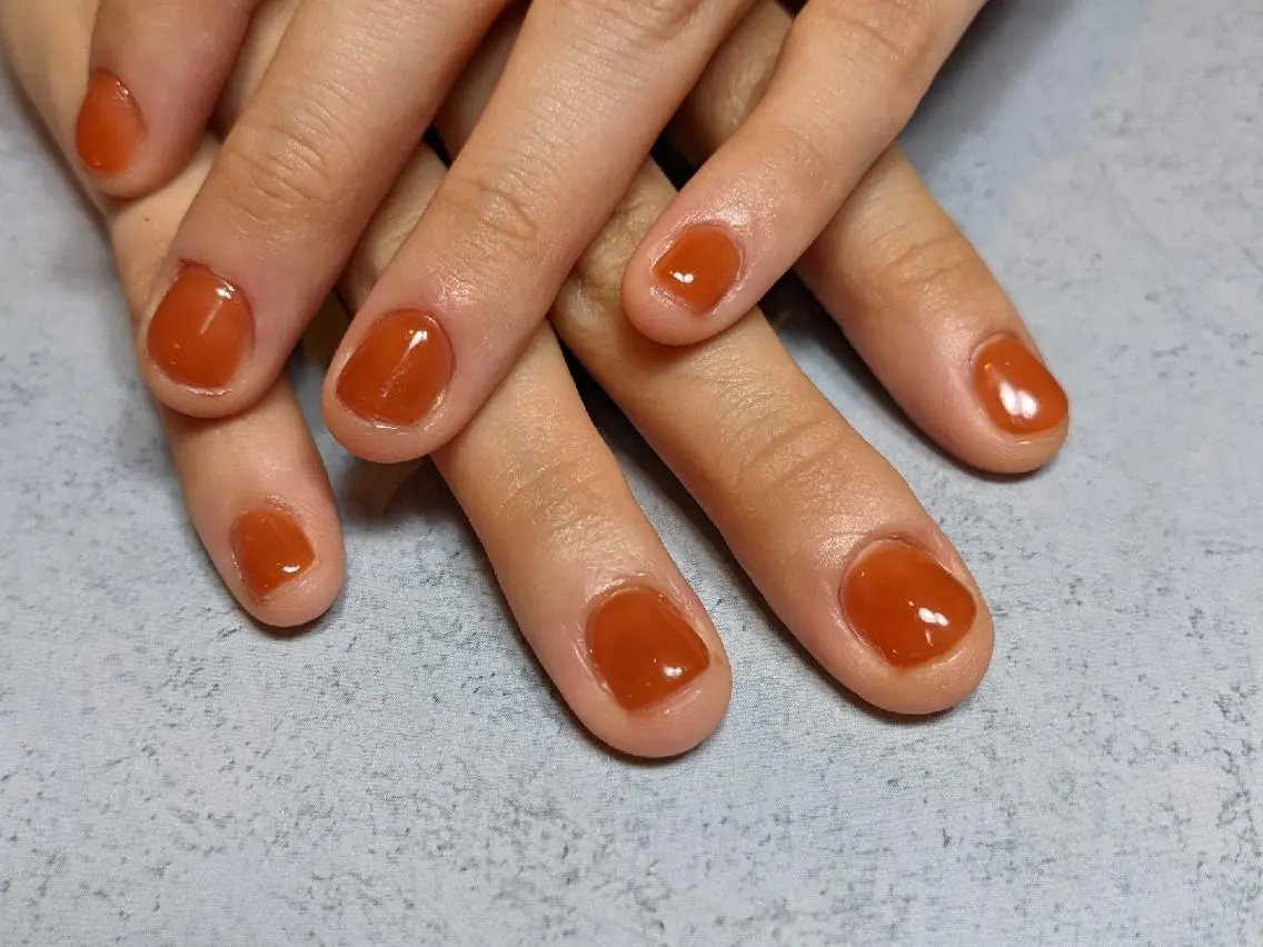 ネイル ワンカラーネイル ハンドネイル Nail SIRANGANAのネイルデザイン