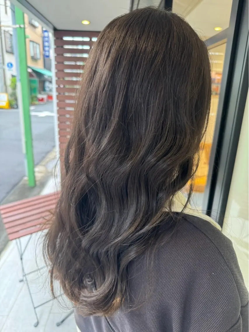 ロング カラー ヘアカラー 神田 有惟のヘアスタイル
