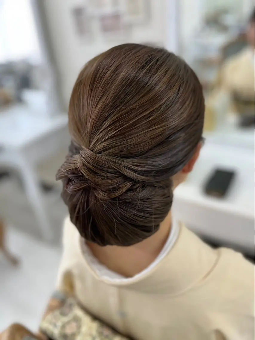 ヘアアレンジ ヘアセット ヘアセットサロン ココのヘアスタイル