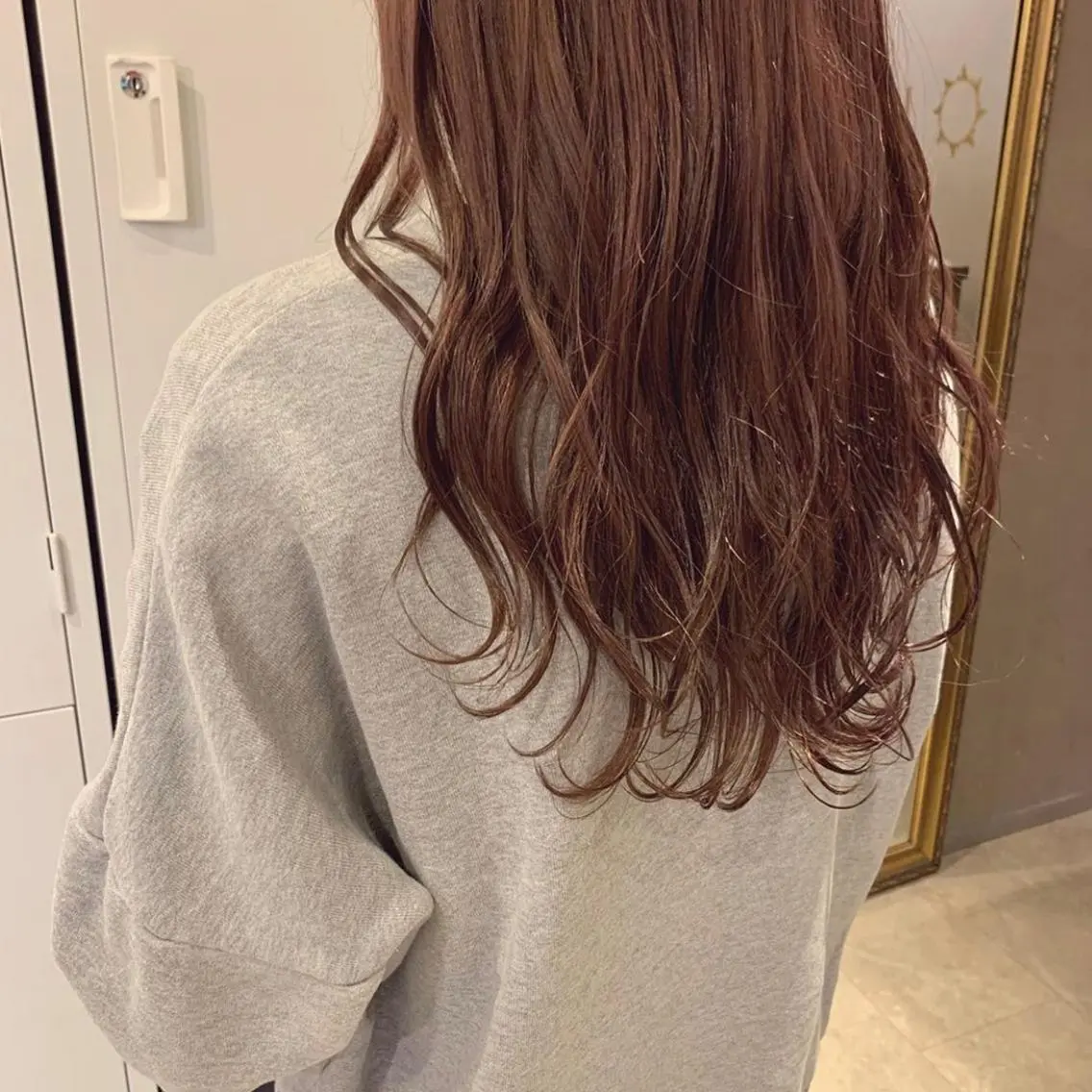 ロング カラー ベージュカラー ピンクカラー ピンクベージュ ayano /トレンドヘアのヘアスタイル
