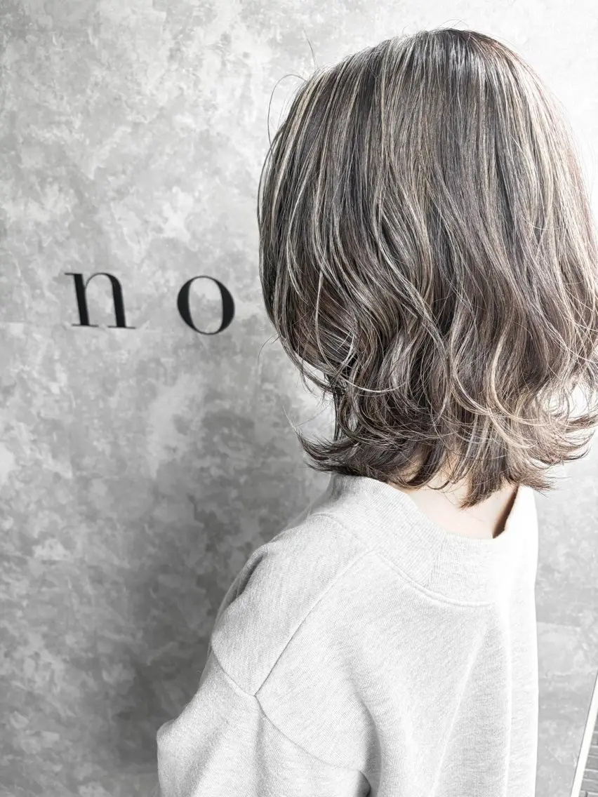 ミディアム カラー ヘアカラー noll【今池駅前】 池田碧花のヘアスタイル