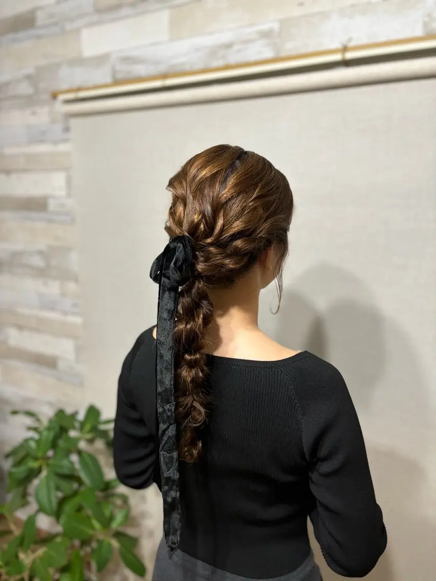 ヘアアレンジ ヘアセット hair salon【クラン】のヘアスタイル
