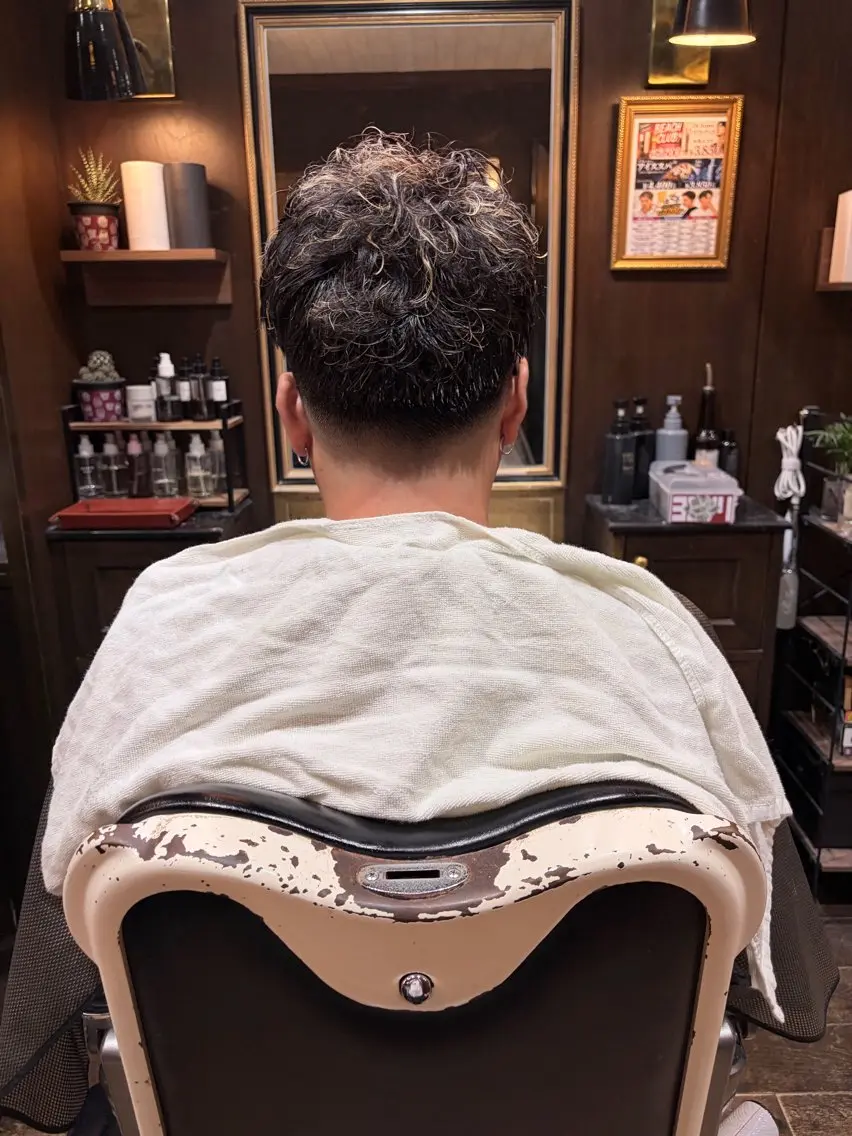 ショート 勝田 隼斗のヘアスタイル