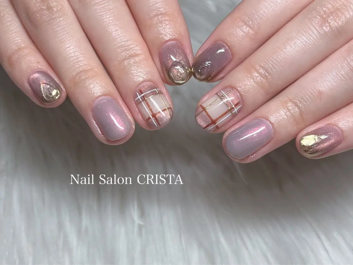 ネイル ニュアンスネイル ハンドネイル CRISTA💠 ヒナタのネイルデザイン