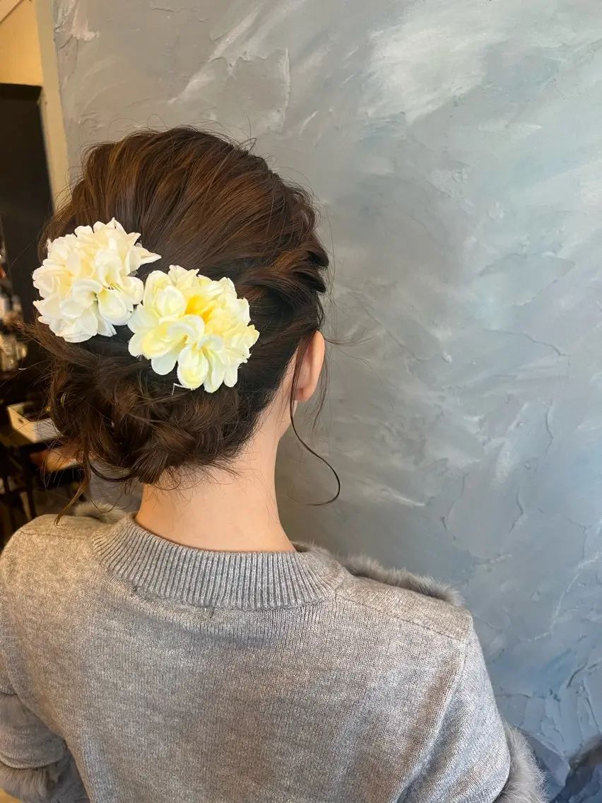 ヘアアレンジ echo 米田 まりゑのヘアスタイル