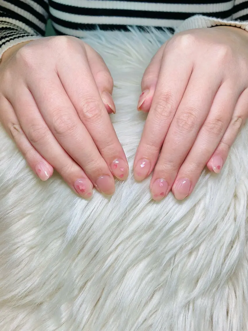 ネイル ピンク nail Latteのネイルデザイン