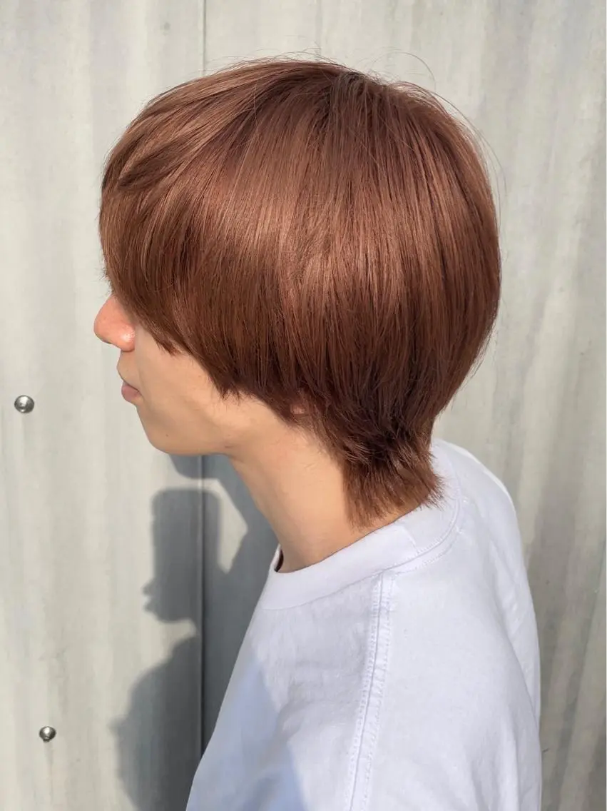 ケアカラー+高濃度トリートメントの写真