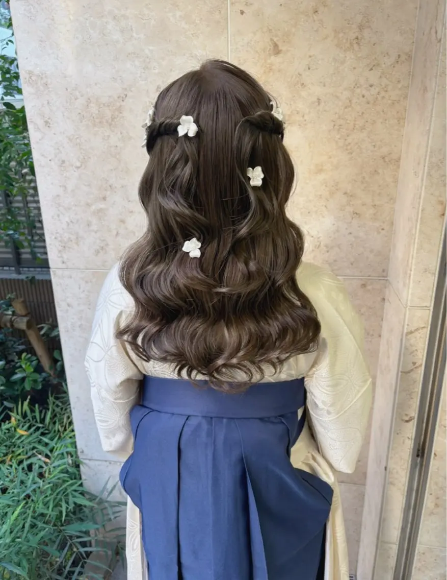 ヘアアレンジ ヘアセット たかや みなみのヘアスタイル