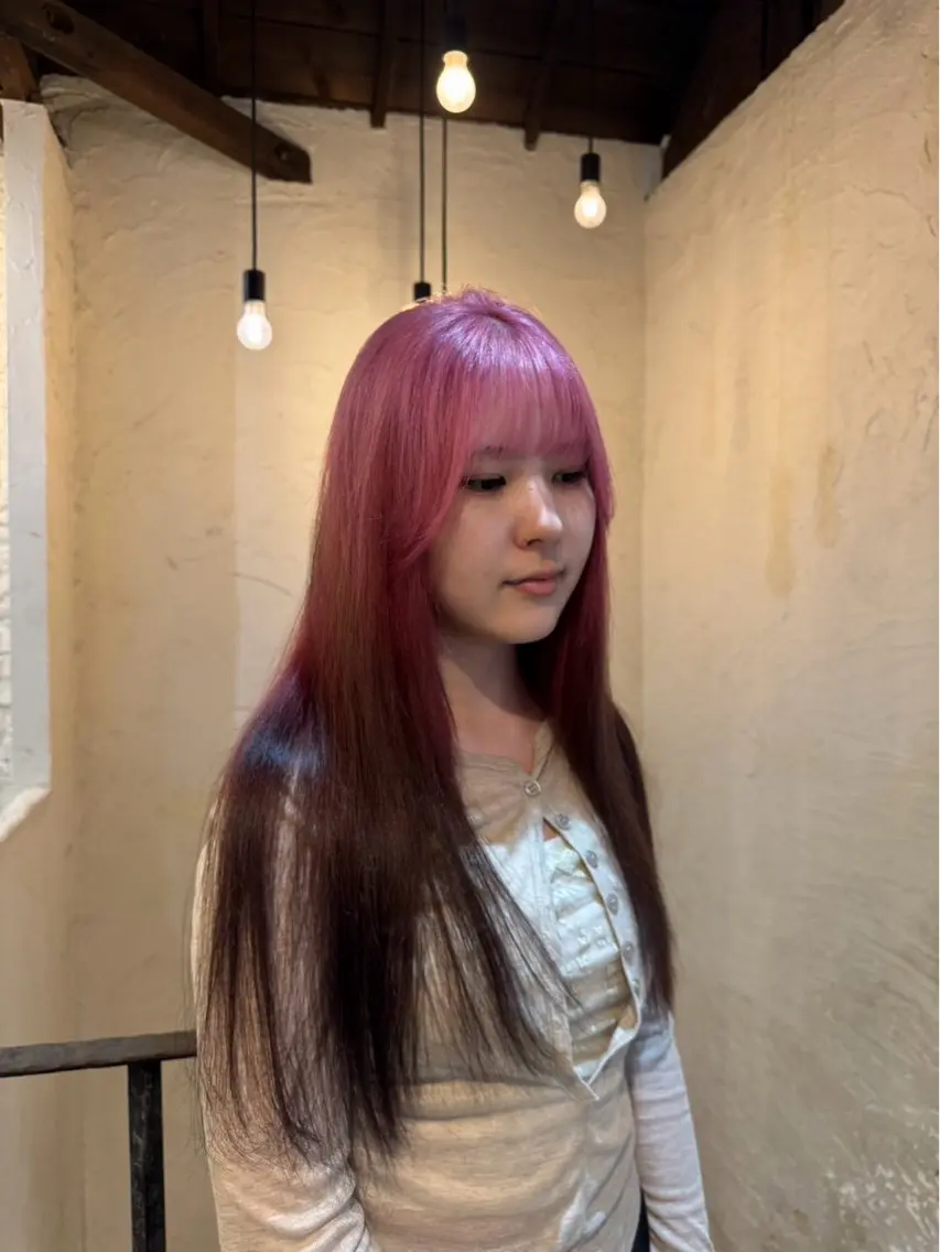 ロング 🔔belle表参道 /ダブルカラーようこのヘアスタイル