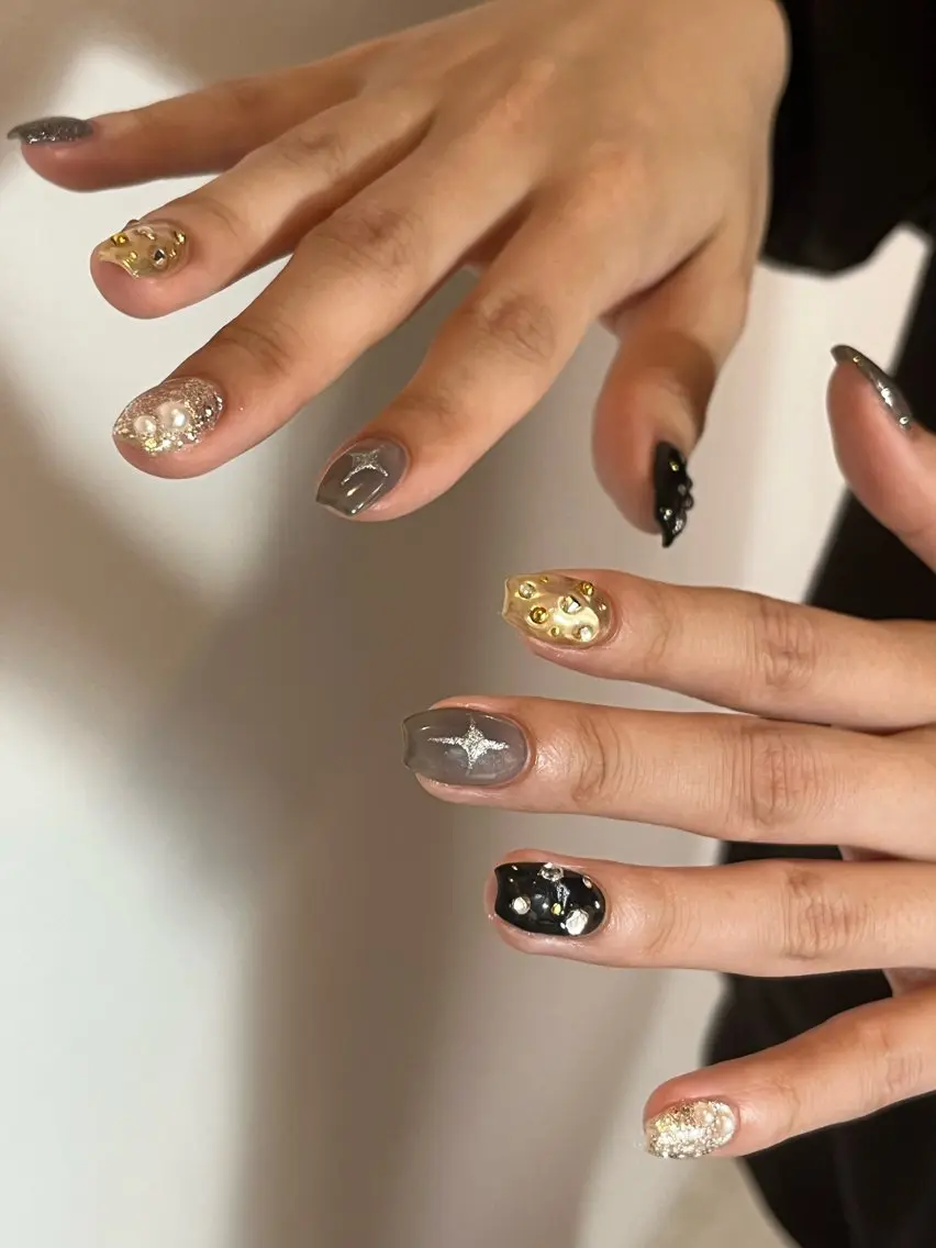 ネイル 持ち込み luster shihoのネイルデザイン
