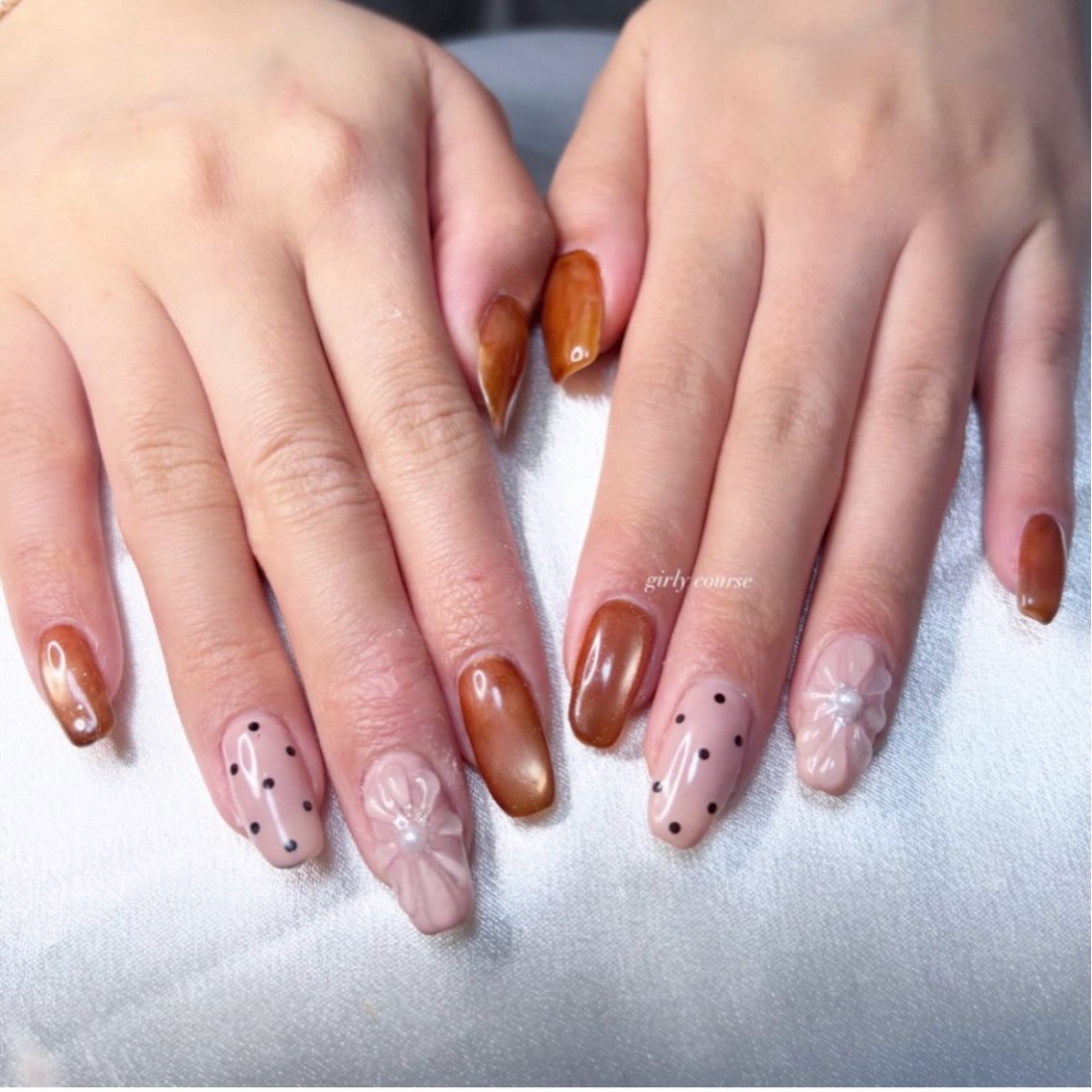 セミロング ハンドネイル soin.nail aiのネイルデザイン