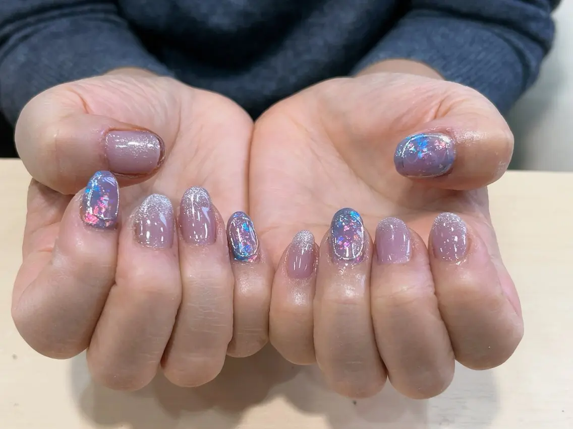 ネイル ハンドネイル ハンドケア あおやぎ ゆきこのネイルデザイン