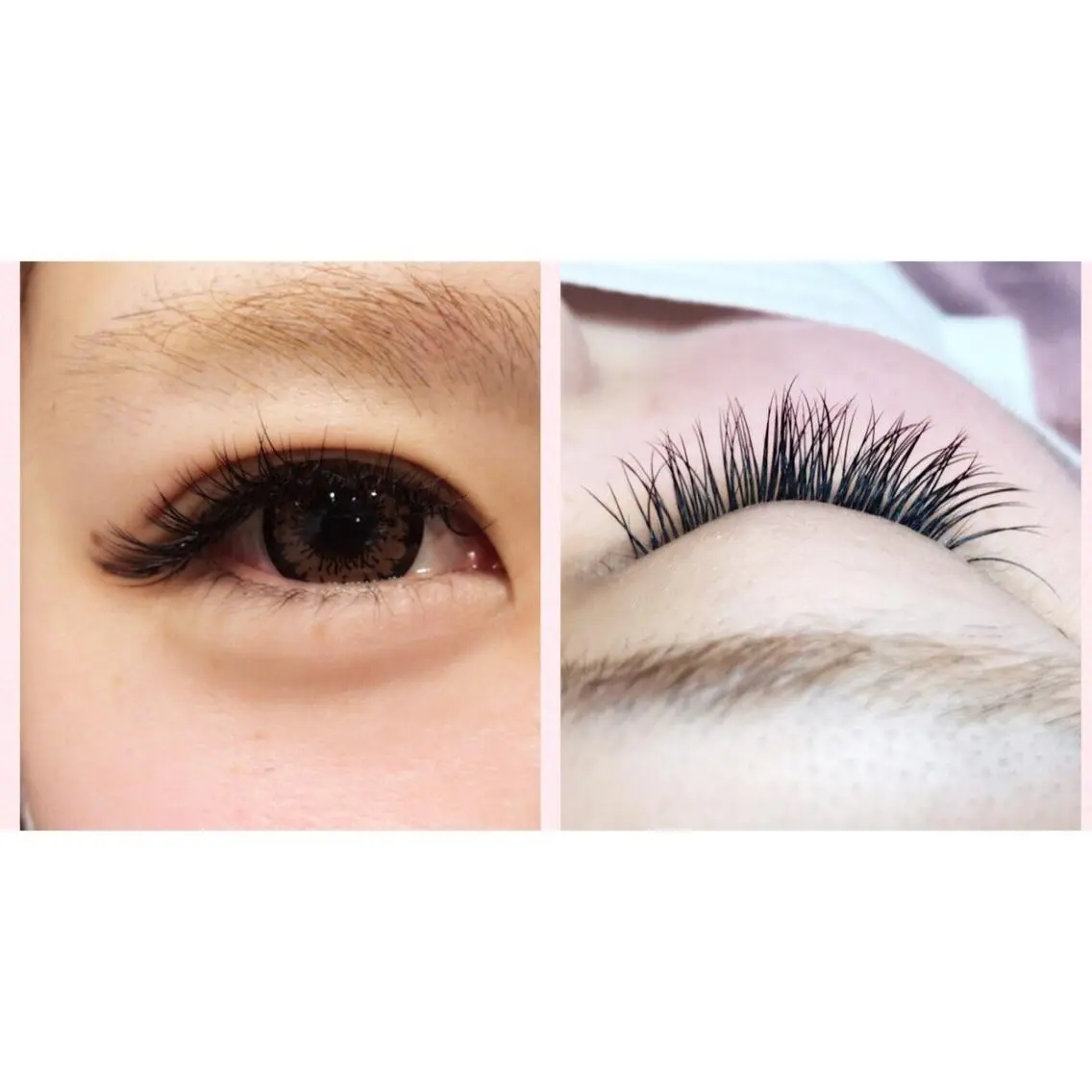 マツエク・マツパ 付け放題 Cカール FUKO Hip's eyesのマツエク・マツパデザイン