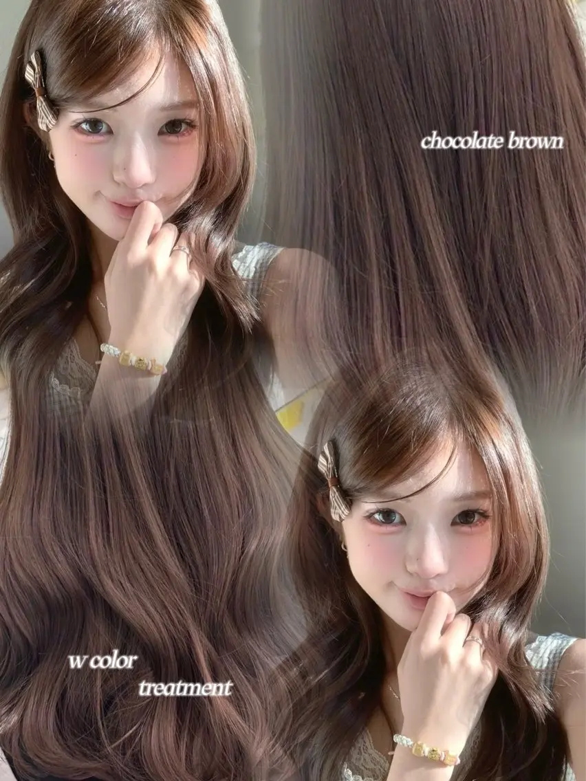 ロング カラー ︎💕︎rinka/ 韓国レイヤー🥣💕のヘアスタイル