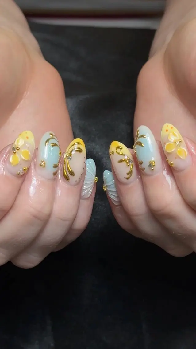ネイル 持ち込み ワンホンネイル ハンドネイル AKIKO NAILのネイルデザイン