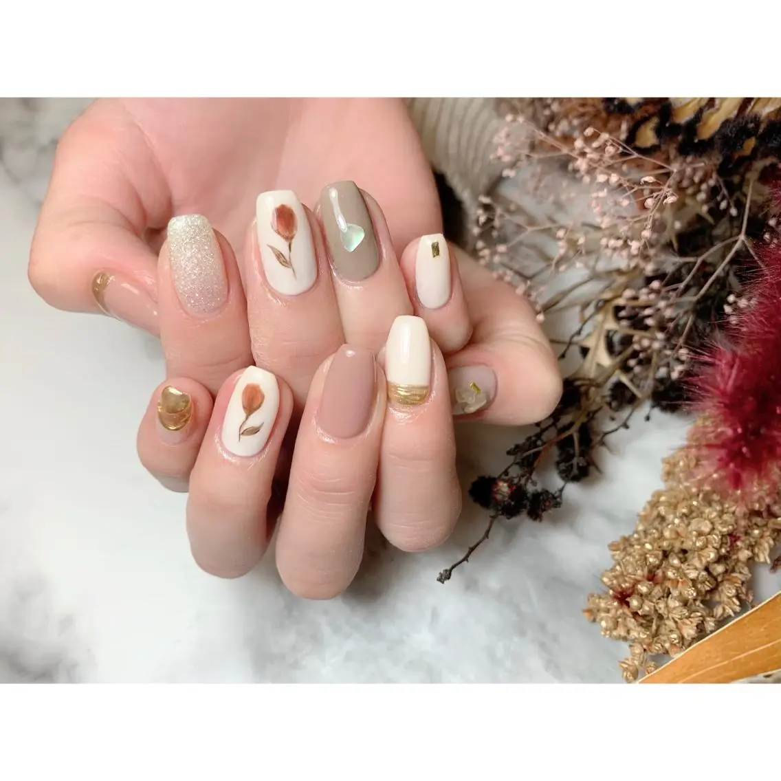 ネイル 春ネイル nailsalon maluriのネイルデザイン